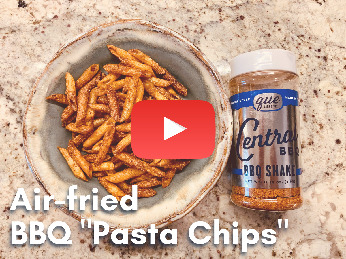 Airfried BBQ Pasta Chips Central BBQ